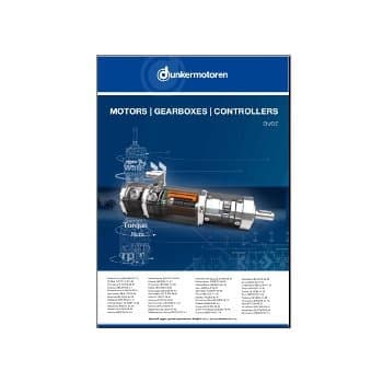 Dunkermotoren equipment catalog от производителя Dunkermotoren
